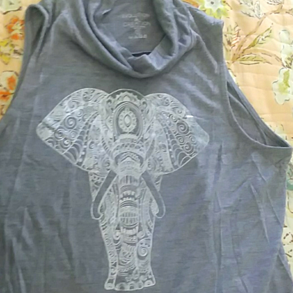 Super soft gray top